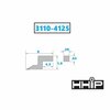 Hhip Dasqua 0.39 X 0.63 X 8 Elbow Scribe for Height Gages 3110-4125